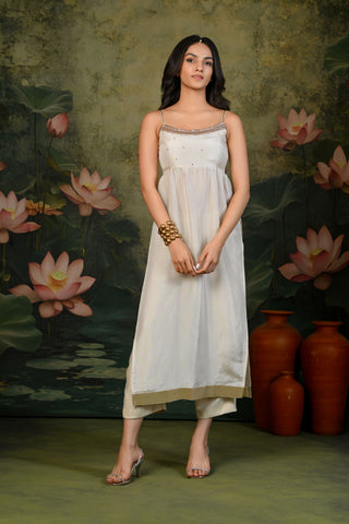 Naina Golden Hand Embroidered Kurta Set